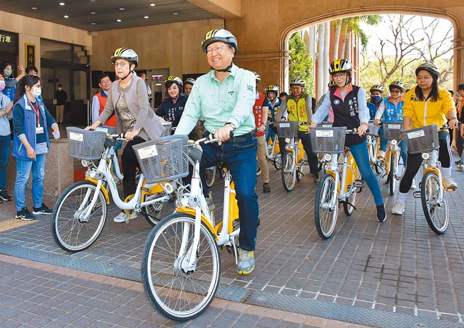 新竹縣YouBike2.0即將啟航，竹北最快6月啟用41站，年底前再加9站。（新竹縣府提供／邱立雅竹縣傳真）