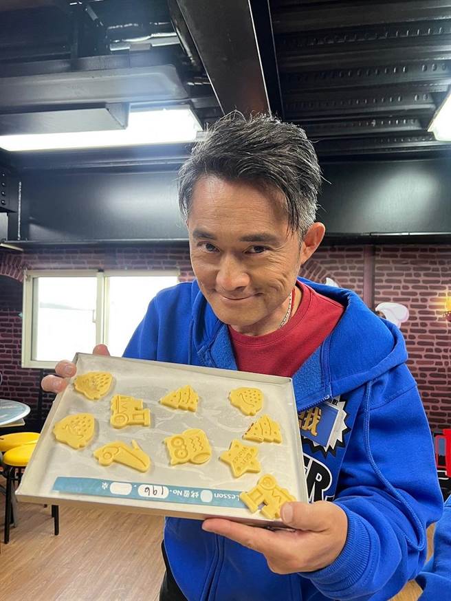 本土剧男星江国宾时隔1年，日前再登《飢饿游戏》。(中视提供）