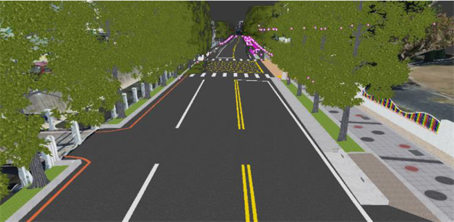 盐水区武庙风貌形塑与环境整合计画模拟图。(台南市工务局提供／刘秀芬台南传真)