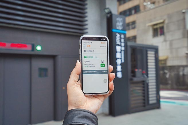 「智动泊」为用车人一年节省近100小时的枯等时间。图╱业者提供