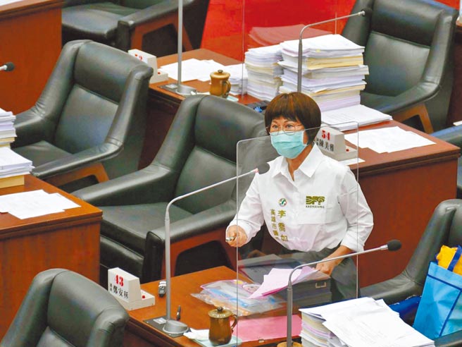 民進黨高雄巿議員李喬如傳出被人冒名借款，28日公開呼籲民眾不要被騙。（李喬如提供／曹明正高雄傳真）