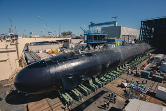 美新核動力攻擊潛艦「紐澤西號」下水 已完成92％