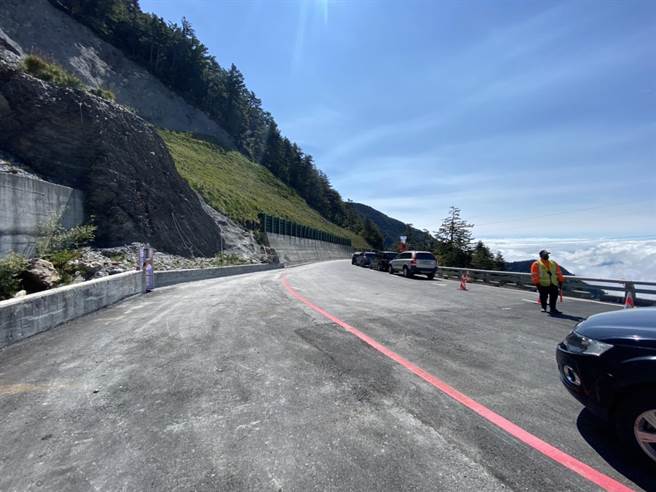 南橫公路梅山至向陽5月1日起有條件開放通車。（蔡旻妤攝）