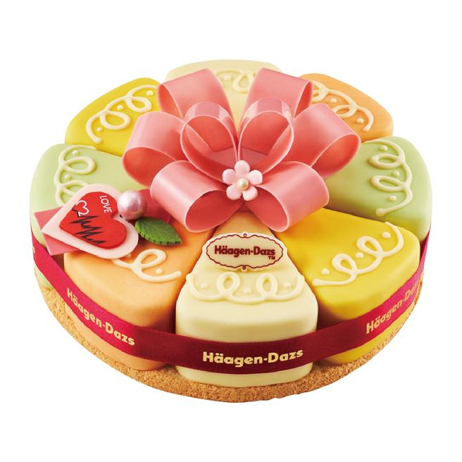 大叶高岛屋的Häagen-Dazs爱的礼物(7吋)，2480元。（大叶高岛屋提供）