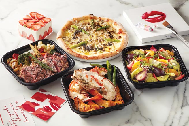 台北寒舍艾美酒店推出母親節外帶分享套餐優惠價1,980元。圖／業者提供