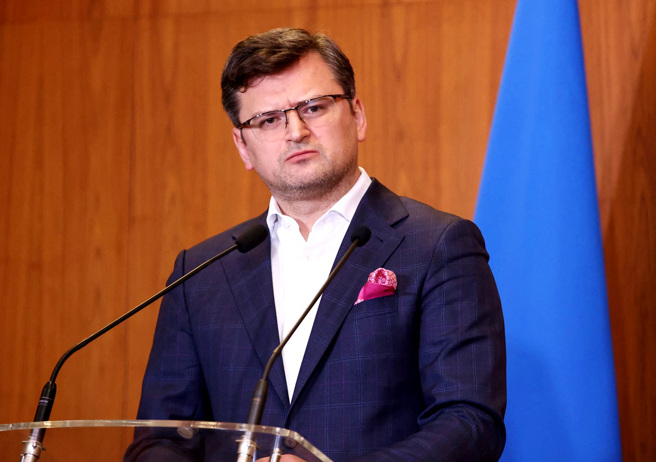 烏克蘭外交部長庫列巴（Dmytro Kuleba）接受大陸新華社專訪，提議中國大陸擔任安全保障國。（資料照／路透社）