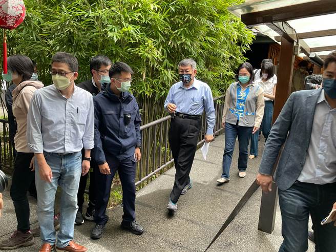 柯文哲今（1日）以黨主席身分，出席民眾黨台灣客家發展委員會成立大會。（葉書宏攝）