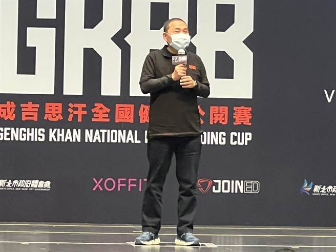 侯友宜吁中央尽速核定新北试办居隔转型。（王扬杰摄）