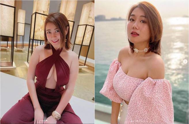 白雲以傲人E級上圍、甜美臉蛋，而擁有「波神」的美名。（圖／取材自白雲Instagram）