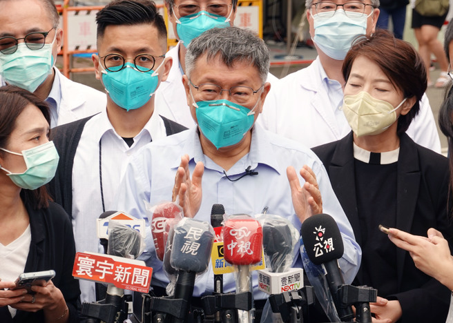 台北市長柯文哲。（姚志平攝）