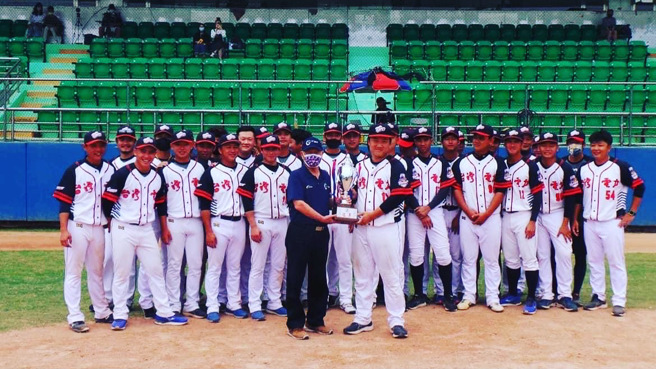 台灣電力完成春季聯賽3連霸。（中華棒協提供）