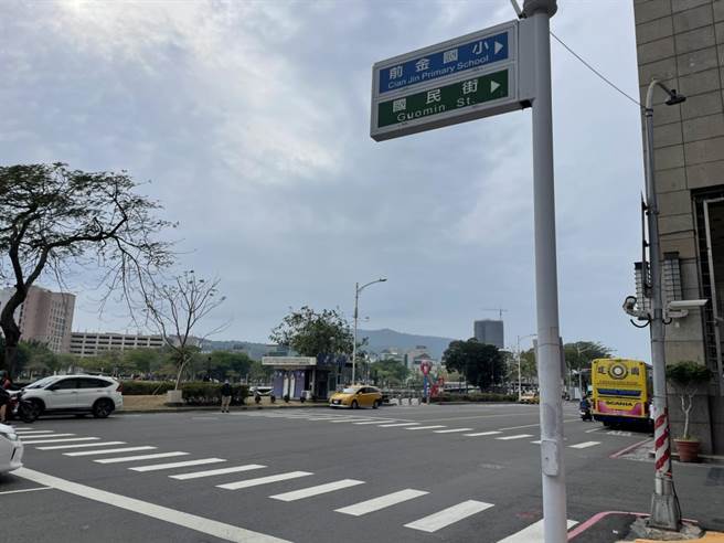 河东路和国民街路将设置号志灯。（洪靖宜摄）