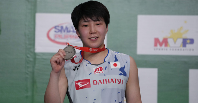 日本名将山口茜(美联社)