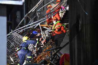 長沙房屋倒塌事故 第8名獲救受困者身體卡倒塌樓房中