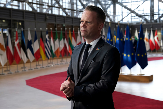 遭侦察机侵犯领空，丹麦外交部长库服特（Jeppe Kofod）宣布，将召见俄罗斯大使。(图/达志影像)