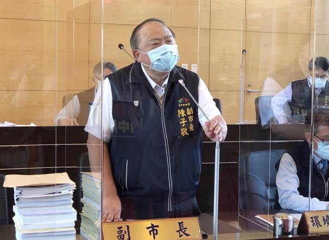 台中市副市长陈子敬，1人代理3人，本周起将一连两周出席台中市议会定期会业务质询备询。（资料照）
