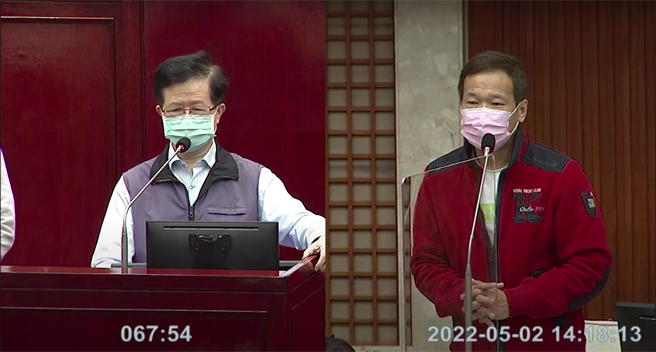 台北市卫生局长黄世杰大讚，柯文哲很聪明，有比较前瞻性的想法。（摘自议会YT）