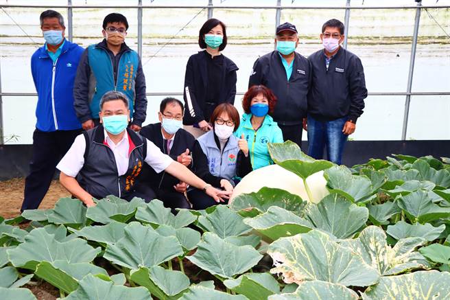 副县长邓桂菊欢迎全国游客到造桥乡体验田园乐趣。（苗栗县政府提供／李京升苗栗传真）