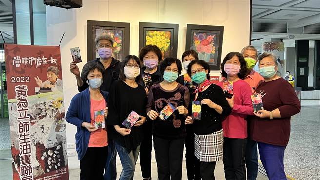 相关作品5月2日至31日展出在民治市政中心一楼大厅。（张毓翎摄）。（张毓翎摄）