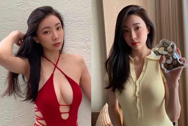 邵岱兒不但自己有火辣魔鬼身材，還自創服飾品牌兼當模特兒。（圖／取自邵岱兒IG）