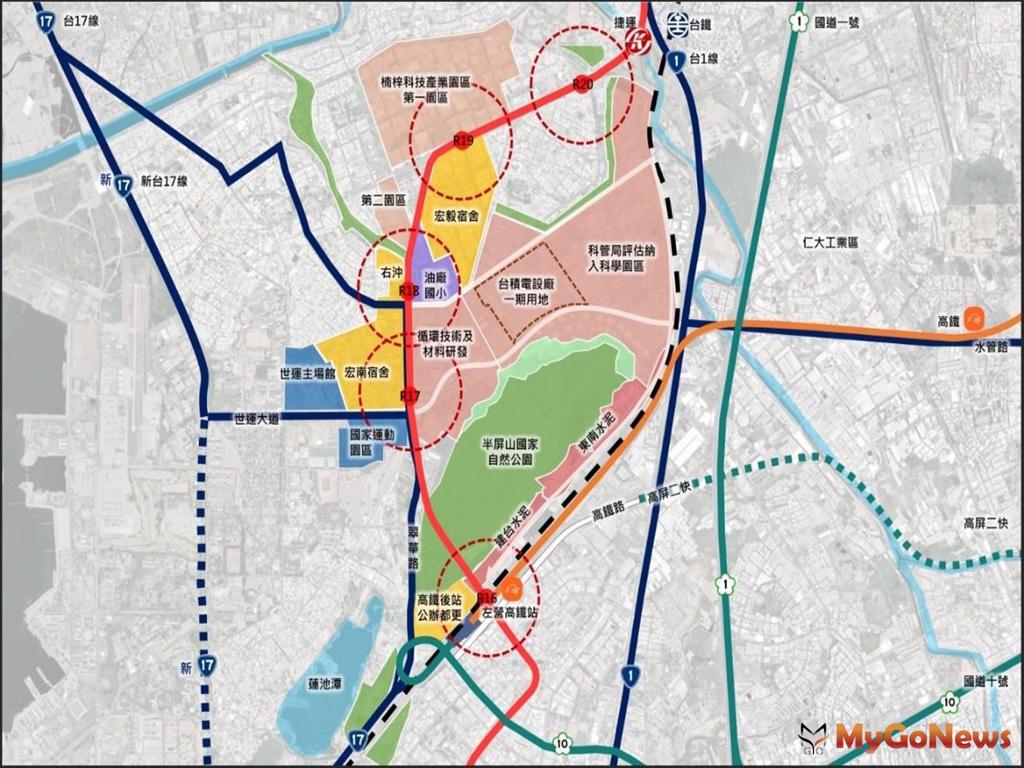 楠梓產業園區都市計畫發布實施，台積電第1期用地6月啓動建廠(圖/MyGoNews買購房地產新聞)