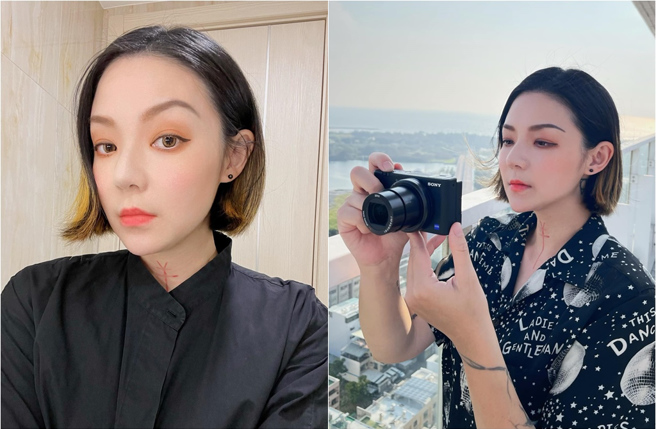 先前欧阳靖分享儿子在商家崩溃躺地照，意外引发女星、网红批评酸呛。(取材自欧阳靖・里东京生存记脸书)