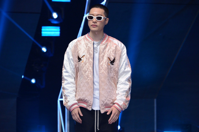 2022年臺湾男团选秀综艺节目中，周汤豪担任星际导师。（图/池宗玲摄）