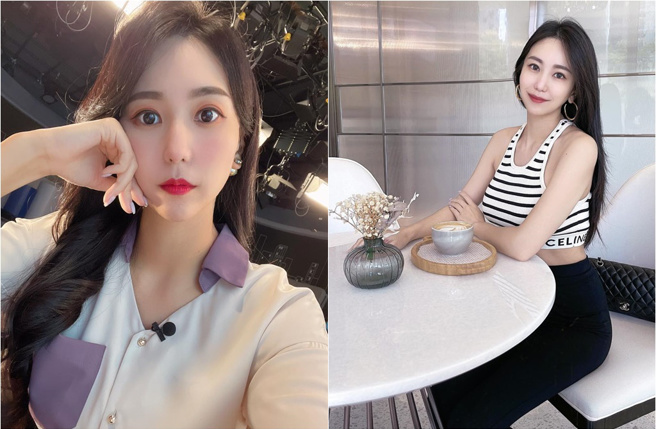 主播高毓璘外型甜美、身材高挑，被封为「主播界洪晓蕾」。(取材自主播 高毓璘脸书)