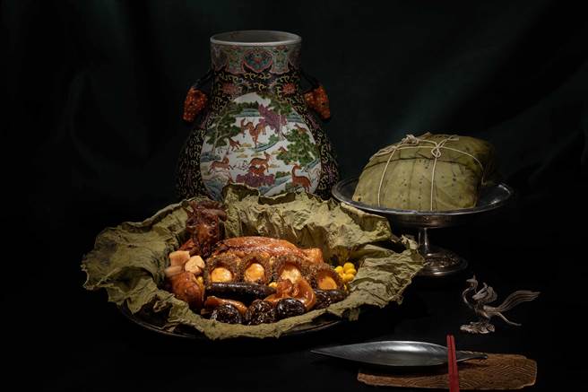 台北国宾五星粽礼首选海陆双飨尊荣华贵。（国宾提供）