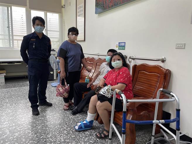 警方帮忙找到黄姓男子，家属相当感激。（警方提供）