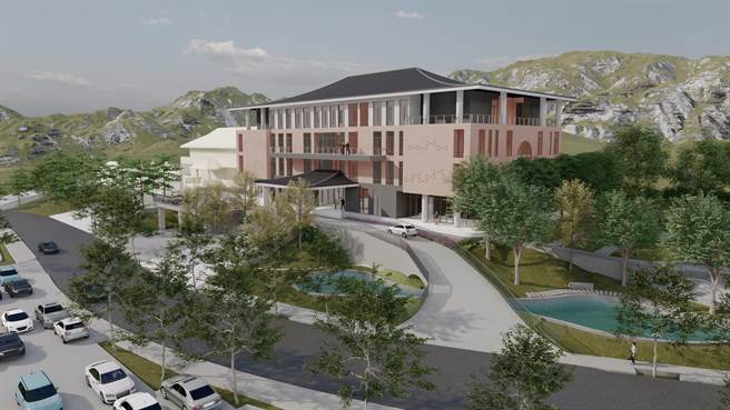 台中市建设局启动东势、北屯两处新建纳骨塔委外规划设计作业。东势区新建纳骨塔预计新增3000多格纳骨柜位、2万7000格骨灰柜位。（示意图由建设局提供／谢琼云台中传真）