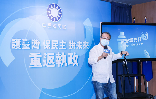 国民党国际部黄介正主任（本报资料照/罗永铭摄）