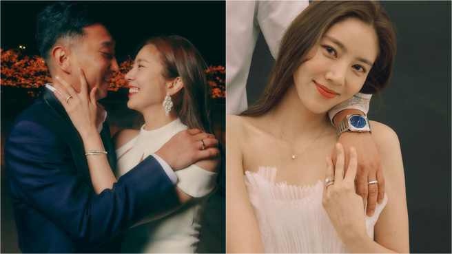 孙淡妃与未婚夫李奎爀登上实境秀节目，公开私下互动与真心话。（图／IG@xodambi）