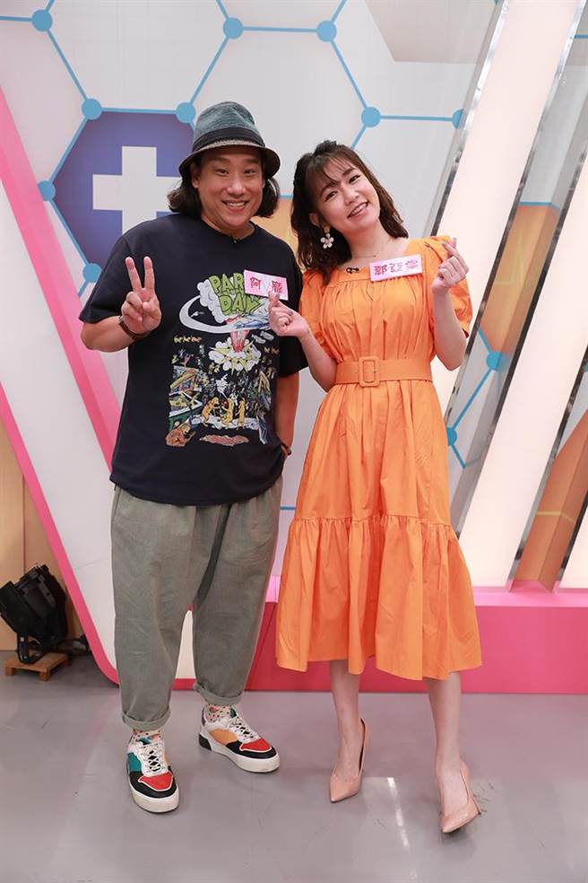 阿庞（左起）、郭亚棠。（民视提供）