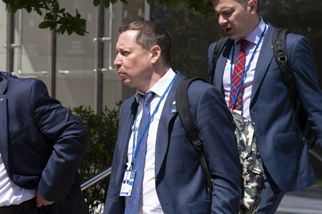 烏克蘭中央銀行總裁謝夫成柯（Kyrylo Shevchenko）(圖／美聯社)
