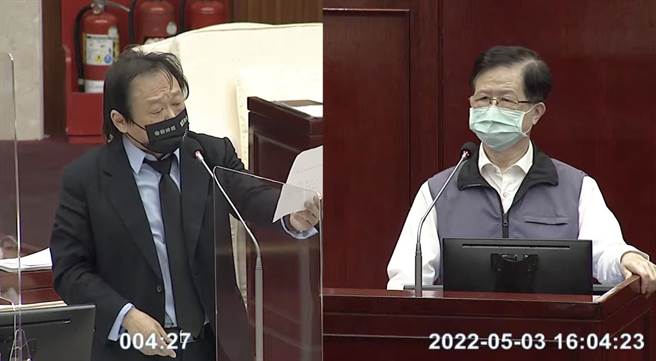 台北市议会下午进行警政卫生部门质询。（摘自北市议会网站）