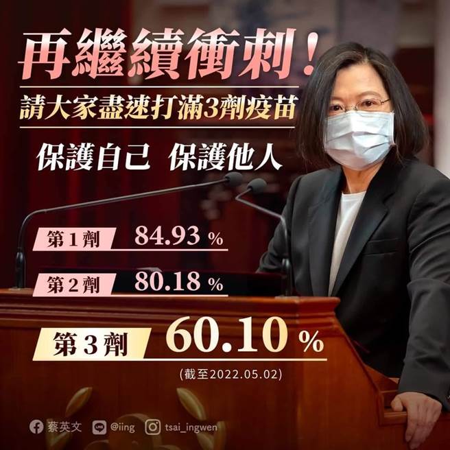 取自蔡英文脸书