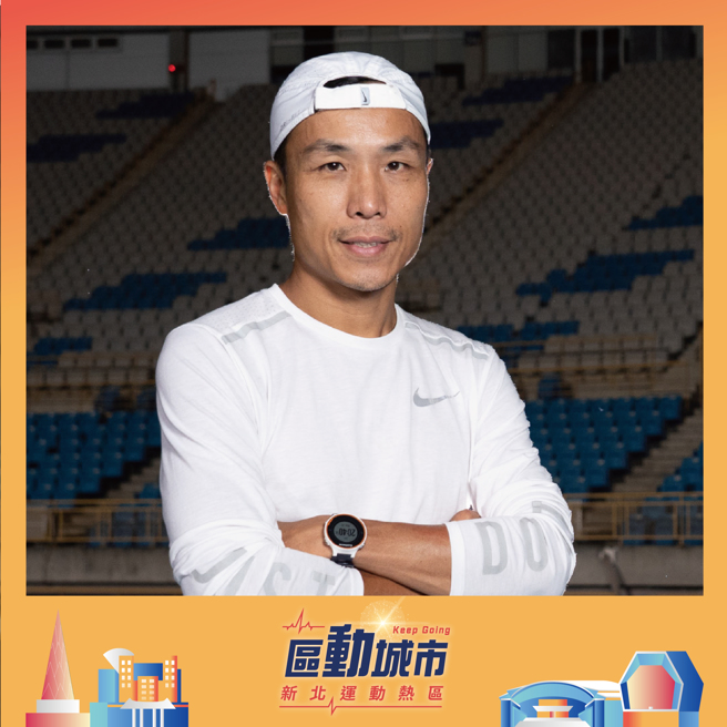 「市民跑者之王」李智群担任路跑课程教练。（蜂巢行销顾问有限公司提供）