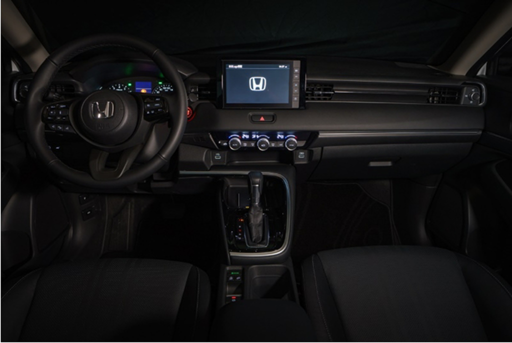 ALL NEW HR-V全車系搭載Apple CarPlay/Android Auto的8吋觸控式音響主機 (圖/HONDA 提供)