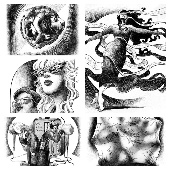 口述舞蹈给问吗？（绘图／Adoor Yeh）