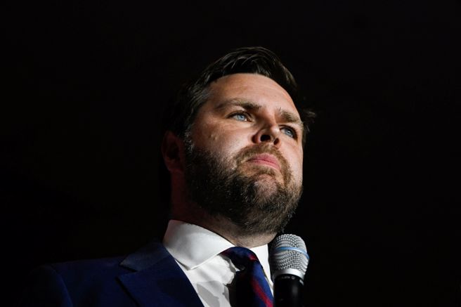 获得前美国总统川普背书的风险投资家兼作家范斯（J.D. Vance）。(图／路透社)