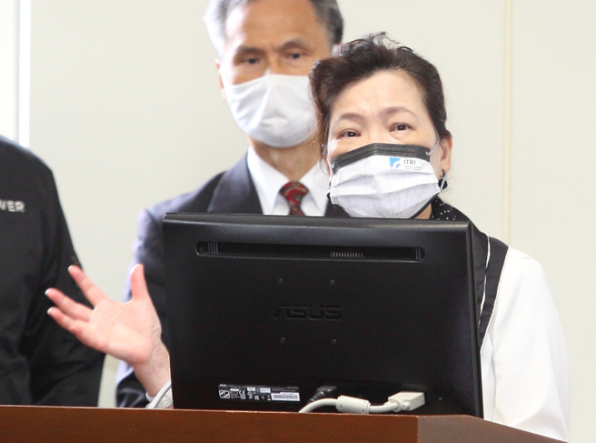 經濟部長王美花（張鎧乙攝）