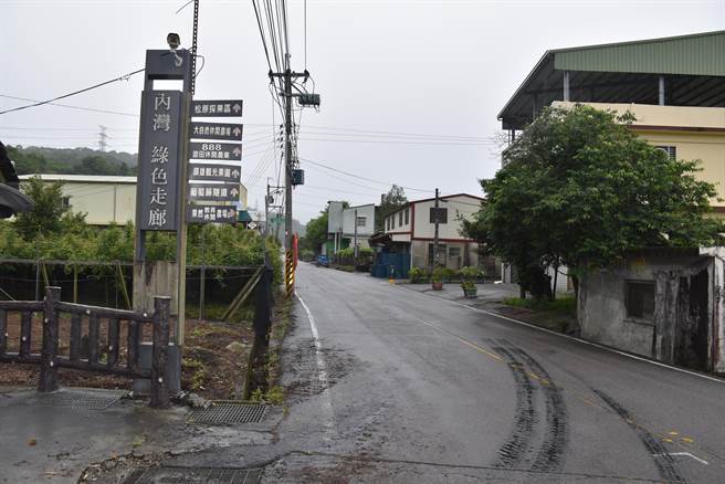 卓兰镇内湾社区是重要的葡萄、杨桃产地。（谢明俊摄）