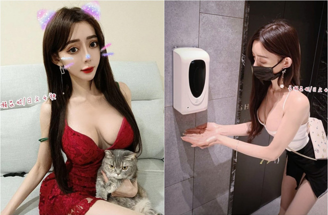 JKF女郎長瀨昆妮是連千毅直播的帶貨女神，經常分享辣照放送福利。(取材自長瀨昆妮/日文女神臉書)