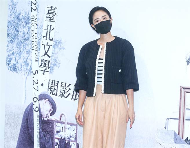 桂纶镁今出席影展活动，称文学跟电影都是她看世界的窗。（粘耿豪摄）