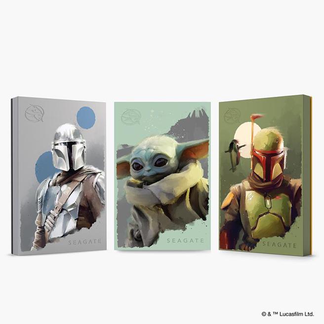 （Seagate再度推出三款星際大戰硬碟，於五月在台開賣。圖／業者提供）