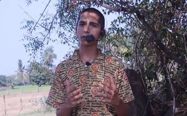 「印度神童」阿南德（图）被印媒起底。（图／翻摄自YouTube《Conscience》）