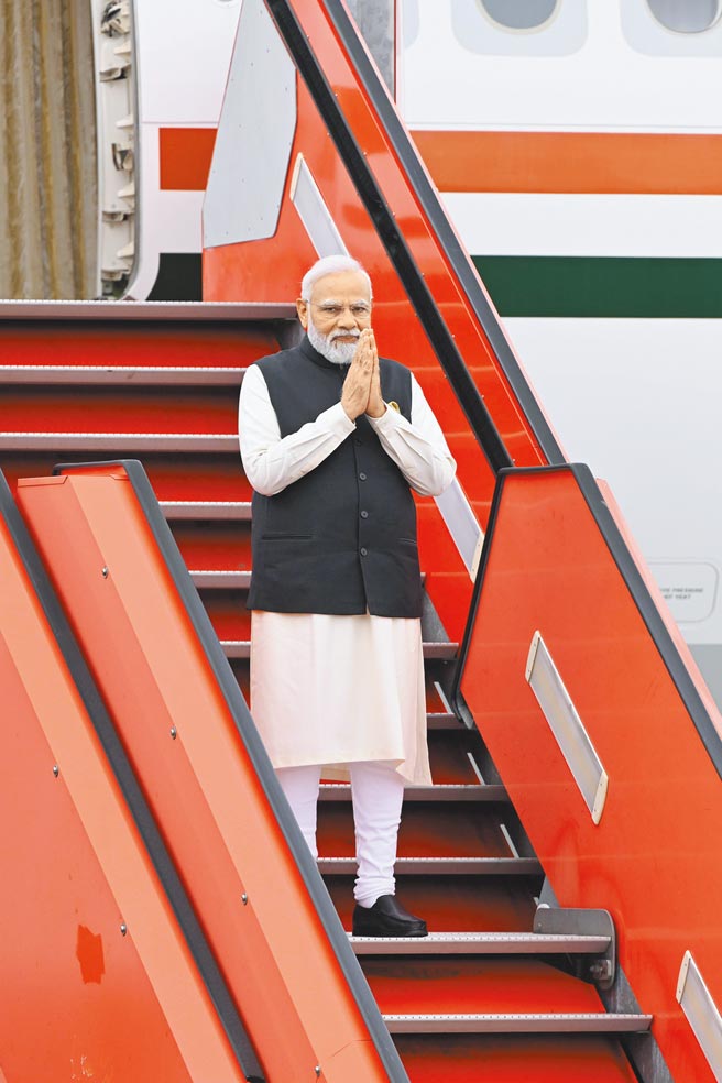 莫迪此次欧洲之行还将访问丹麦和法国。（美联社）