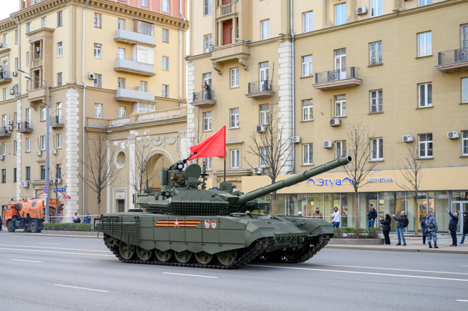 俄軍T-90M坦克(圖/達志)