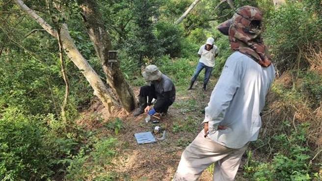 社区巡护队实际巡查情况。（苗栗县政府提供／李京升苗栗传真）